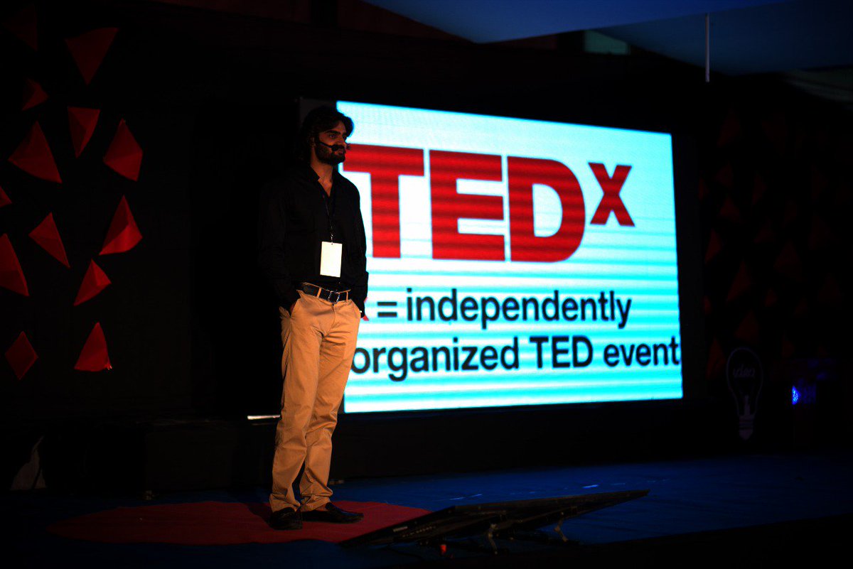 .@ActorKartikeya attended TEDx KLU.
#TEDxKLU #UntoldStories