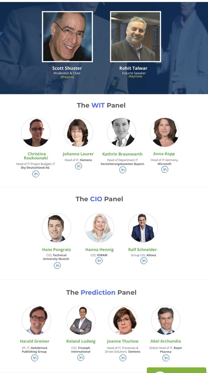 CIOqueen's tweet photo. #CIOmunich is tomorrow! https://t.co/Ko7T4ie4zy @Westin Grand #dontmissout! @CIOsynergy https://t.co/sJJybltL6t