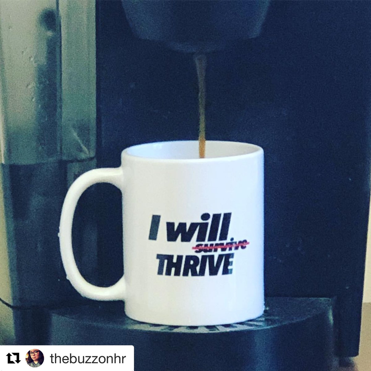 TrapRecruiter's tweet photo. When your #BlogFF supports your #HRGrustle
Thanks @TheBuzzOnHR for putting your morning cup of happy innan #IWillThrive #Mug
Order yours in the #TrapRecruiter shop
ππ½ππ½ππ½ππ½
https://t.co/ehLzUjKpku https://t.co/kBSh2myWhw