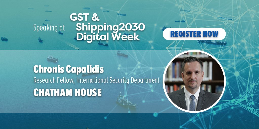 MaritimeIC's tweet photo. #Cyber threats and strategies to avoid them! @CKapalidis @ChathamHouseISR is presenting this free webinar in October! Register now: https://t.co/zHJVwZnYul https://t.co/aE7fZRWwmQ