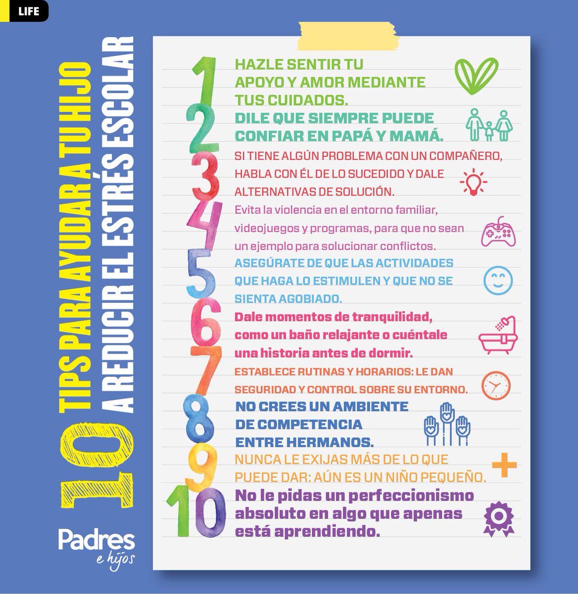 VanidadesFam's tweet photo. Ayúdale con amor, sin gritos ni amenazas #amorincondicional #amordemamá #emociones #escuela #estres #leccion #aprender #cole #crianza #educacion #tareas #kids #abues #daddy #mom #padresehijos https://t.co/LkyeTWHwK0