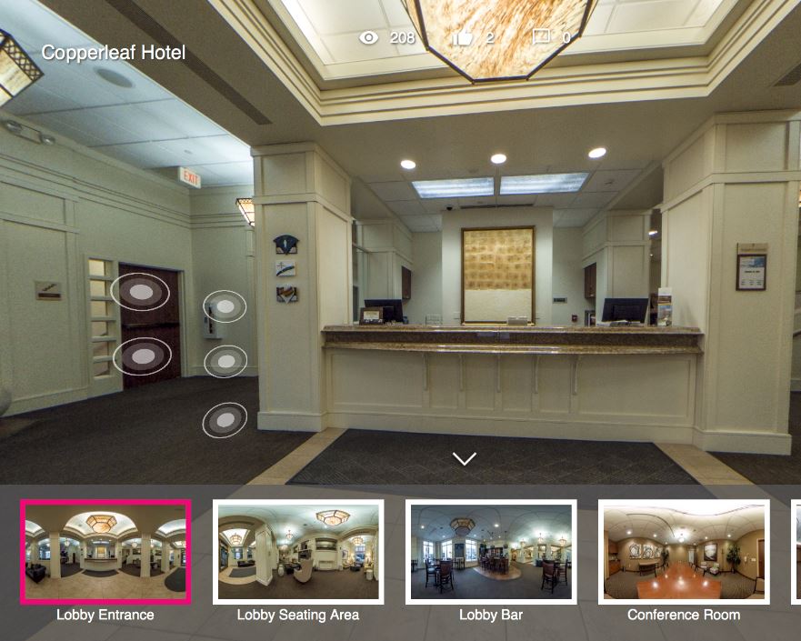 Enjoy your own private tour of our facilities with our immersive 360 video showcases!  stellarbluetechnologies.com/projects/coppe…