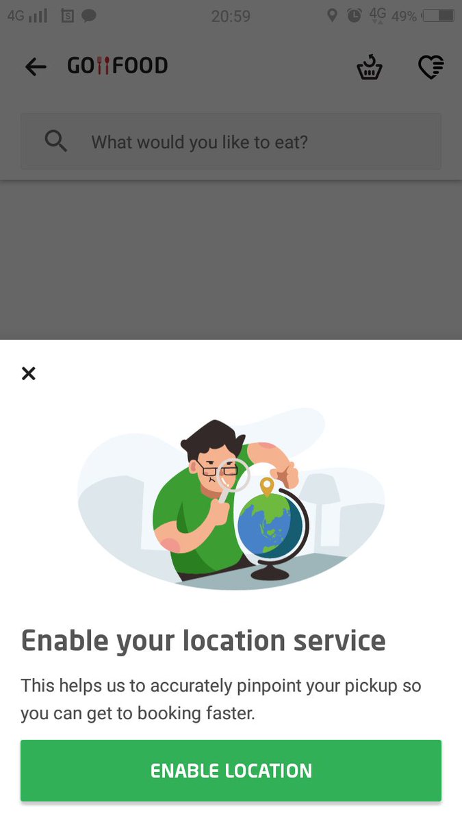 misspristi's tweet photo. @gojekindonesia Aplikasi go food sy spt ini terus drtd. Sdh update versi terbaru baik aplikasinya maupun androidnya. Tolong di followup ya. Thanks https://t.co/le8ZM1NfNQ