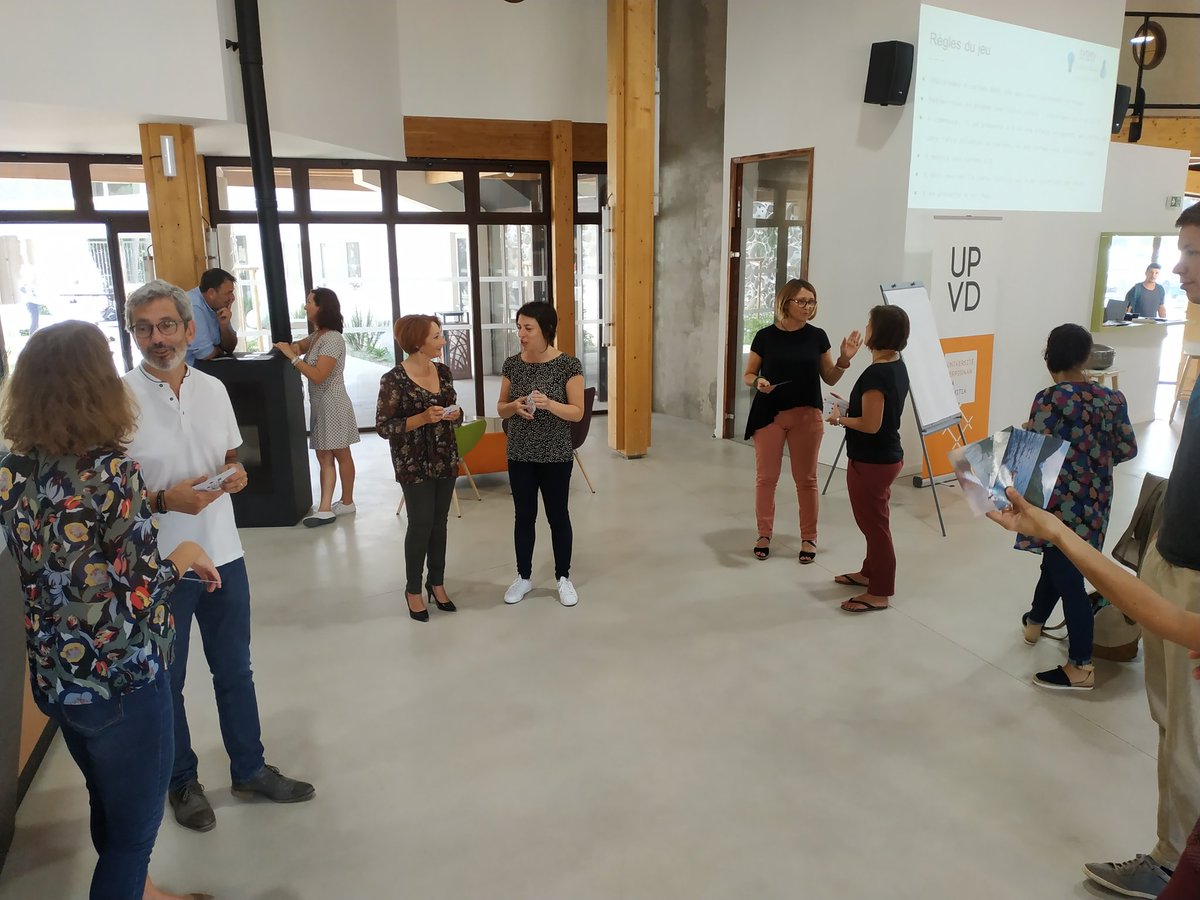 dgorce's tweet photo. #IPIPIP is coming back !
En pleine phase d'idéation nos invités ont profité d'un cadre idéal pour travailler sur la #QVT 😃
MERCI @upvd1 !
#AvecPoleEmploi #CPAM66 #UPVDINCUBE https://t.co/gxHgHNp17X