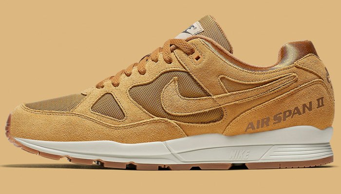 nike air span ii premium wheat
