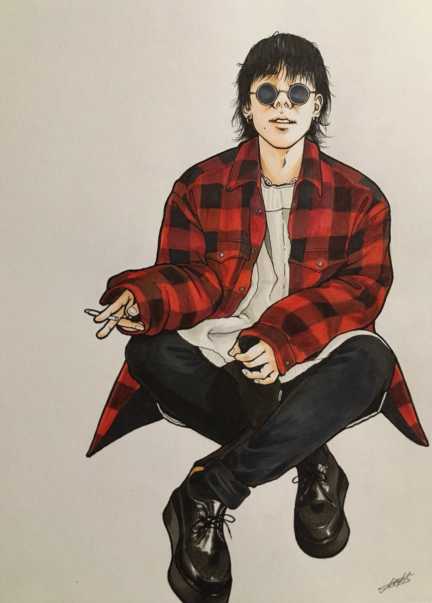 mibls's tweet photo. ずーっと描きたくて描きたかったのがやっと完成した❤️💪

@YojiNoda1 ✨ #野田洋次郎

✏︎ #mibls https://t.co/bGGjky8qAk