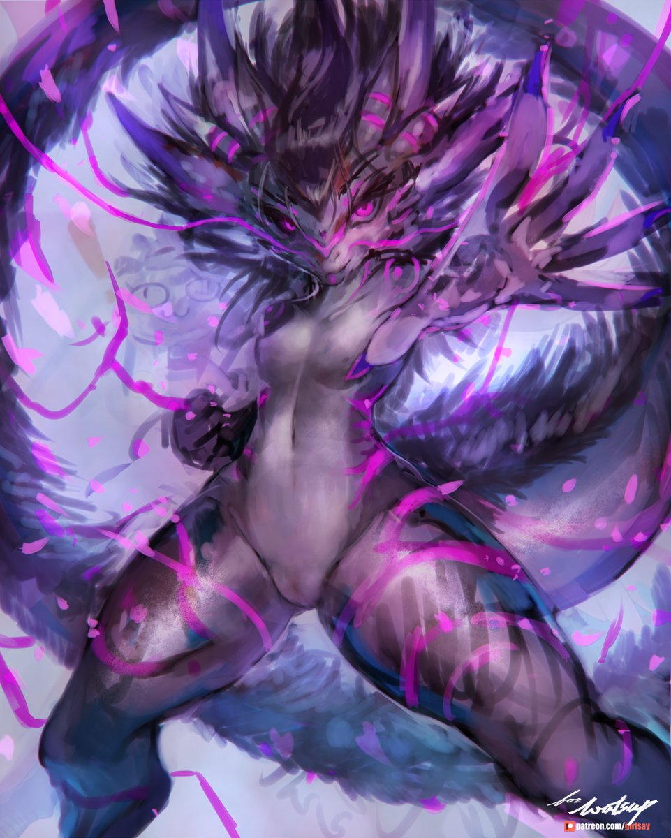 [R-18] [Practice] Watdurgon #ケモノ #人外 #furry #メスケモ https://t.co/Sux1LV7050 