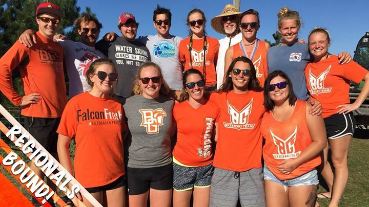 Bowling Green State University Waterski Team is SUPER passionate about collegiate water ski, and we couldn't be happier to see them again this year at the 2018 Midwest Collegiate Water Ski Regionals!🔥💕 #GoFalcons #TeamMidwest #GreatLakes