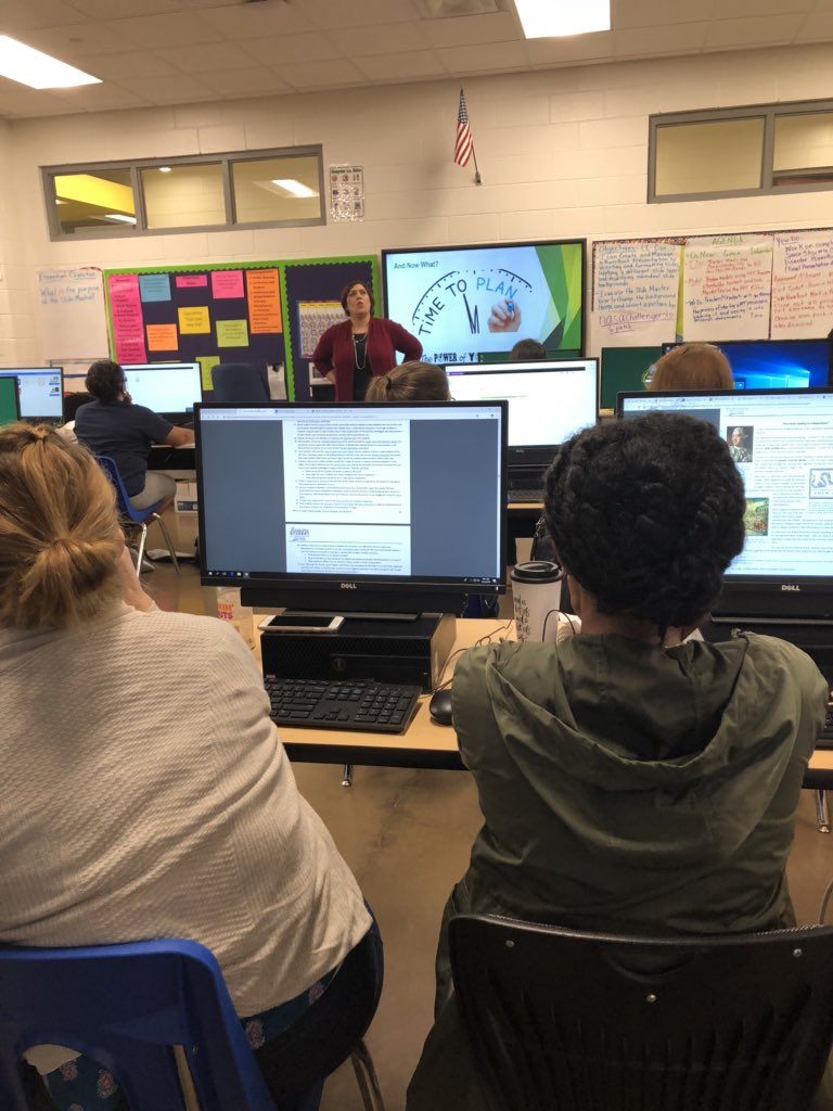 TangiTeacha's tweet photo. Social Studies teachers are planning and developing. #powerofyou https://t.co/uj4JwmtVc8