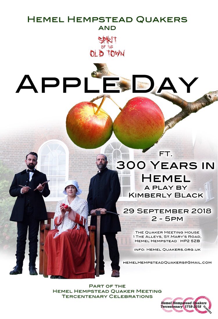 This Saturday at the Hemel Hempstead Quaker meeting house