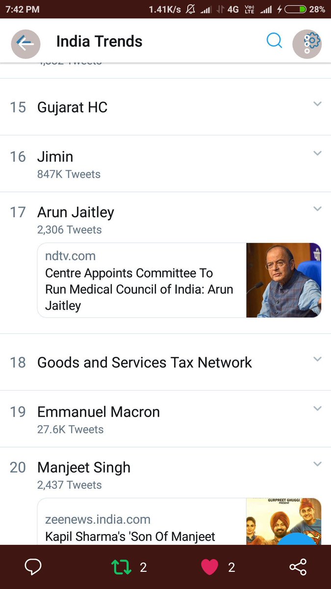 Kapil FC Delhi ❤️ (@kapilfansdelhi) on Twitter photo Son Of Manjeet Singh
Is Still Trending In India
#SonOfManjeetSinghTrailer
<a href="/KapilSharmaK9/">Kapil Sharma</a>
<a href="/GurpreetGhuggi/">Gurpreet Ghuggi</a> <a href="/SumeetSinghM/">Sumeet Singh</a> Son Of Manjeet Singh
Is Still Trending In India
#SonOfManjeetSinghTrailer
<a href="/KapilSharmaK9/">Kapil Sharma</a>
<a href="/GurpreetGhuggi/">Gurpreet Ghuggi</a> <a href="/SumeetSinghM/">Sumeet Singh</a>