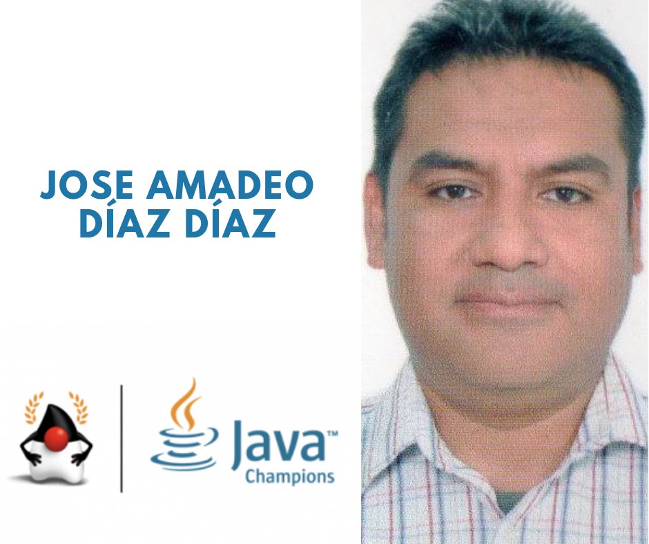 jamdiazdiaz's tweet image. Un honor ser parte de esta gran comunidad. Espero seguir apoyando a mi comunidad y otras comunidades con mi granito de Arena. Su amigo Joe de @perujug. You friend Joe from PeruJUG. #JavaChampions