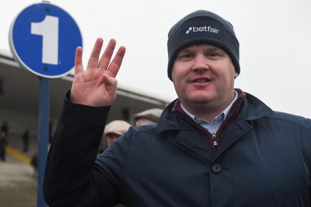 TMBloodstock's tweet image. The mare, Make My Heart Fly under a triple penalty carrying 12st 2 absolutely dotted up at Perth for @gelliott_racing @dickyjohnson77 to make it a 4-timer in the space of 8 weeks.
Cost just €3k as a store @tatts_ireland from @peternolanblds
Well done to all concerned. #4Timer