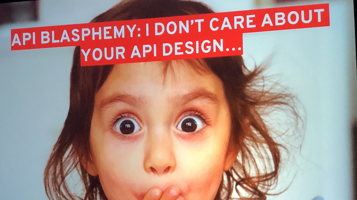 Erik Wilde (@dret) on Twitter photo so true what <a href="/njyx/">Steven Willmott</a> is saying: we should focus on constraints for #API design, not on the design itself. we need team commitment. we need stable APIs. we need an extensibility strategy. support #API teams satisfying those constraints. <a href="/apistrat/">We're now @apispecs!</a> so true what <a href="/njyx/">Steven Willmott</a> is saying: we should focus on constraints for #API design, not on the design itself. we need team commitment. we need stable APIs. we need an extensibility strategy. support #API teams satisfying those constraints. <a href="/apistrat/">We're now @apispecs!</a>