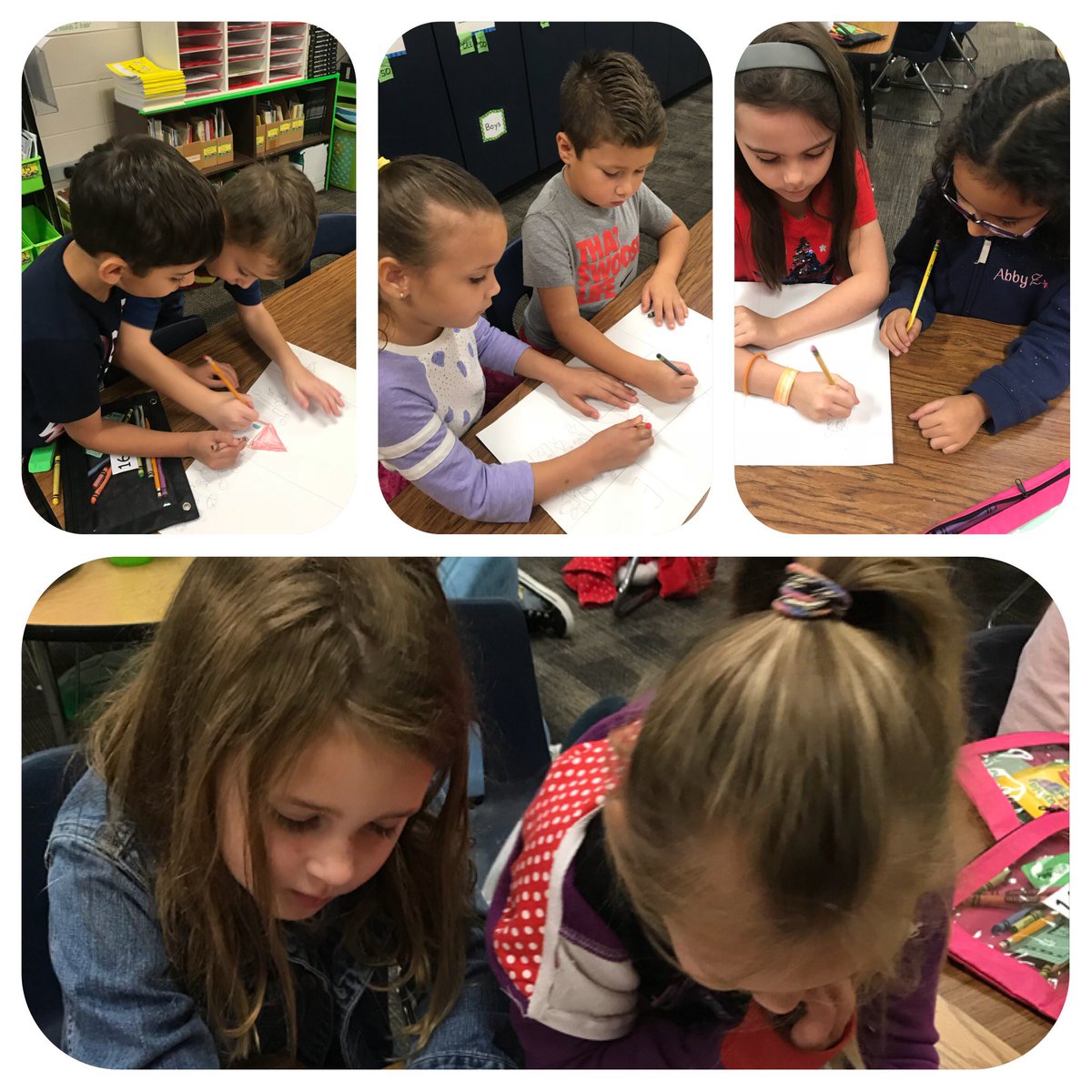DyslexiaEGE's tweet photo. Partner work with Chrysanthemum. Drawing the beginning, middle and end. @HumbleISD_EGE #sharingout https://t.co/x8jyxfxk89