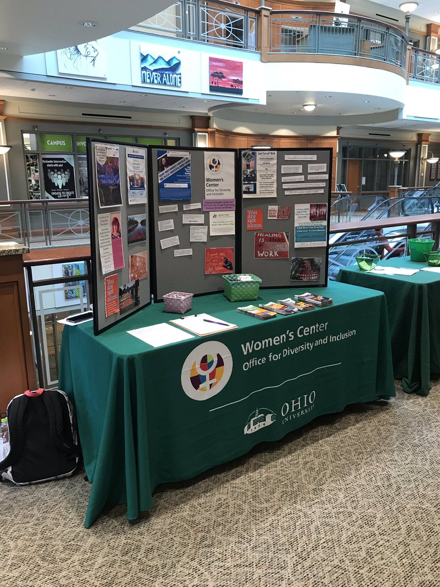 OHIObystander's tweet photo. @OUWomensCenter Thank you for supporting and providing resources for A Mile Together today! #AMT2018 https://t.co/YnaElaKlnU