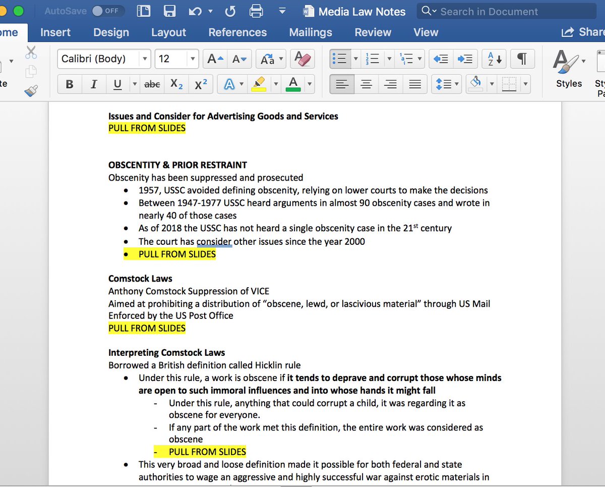 kelciefrye's tweet photo. When my professor blasts through a slideshow so fast that my notes are primarily "Pull from slides".... #slowdownsister #medialaw https://t.co/wQTwxkNOQX