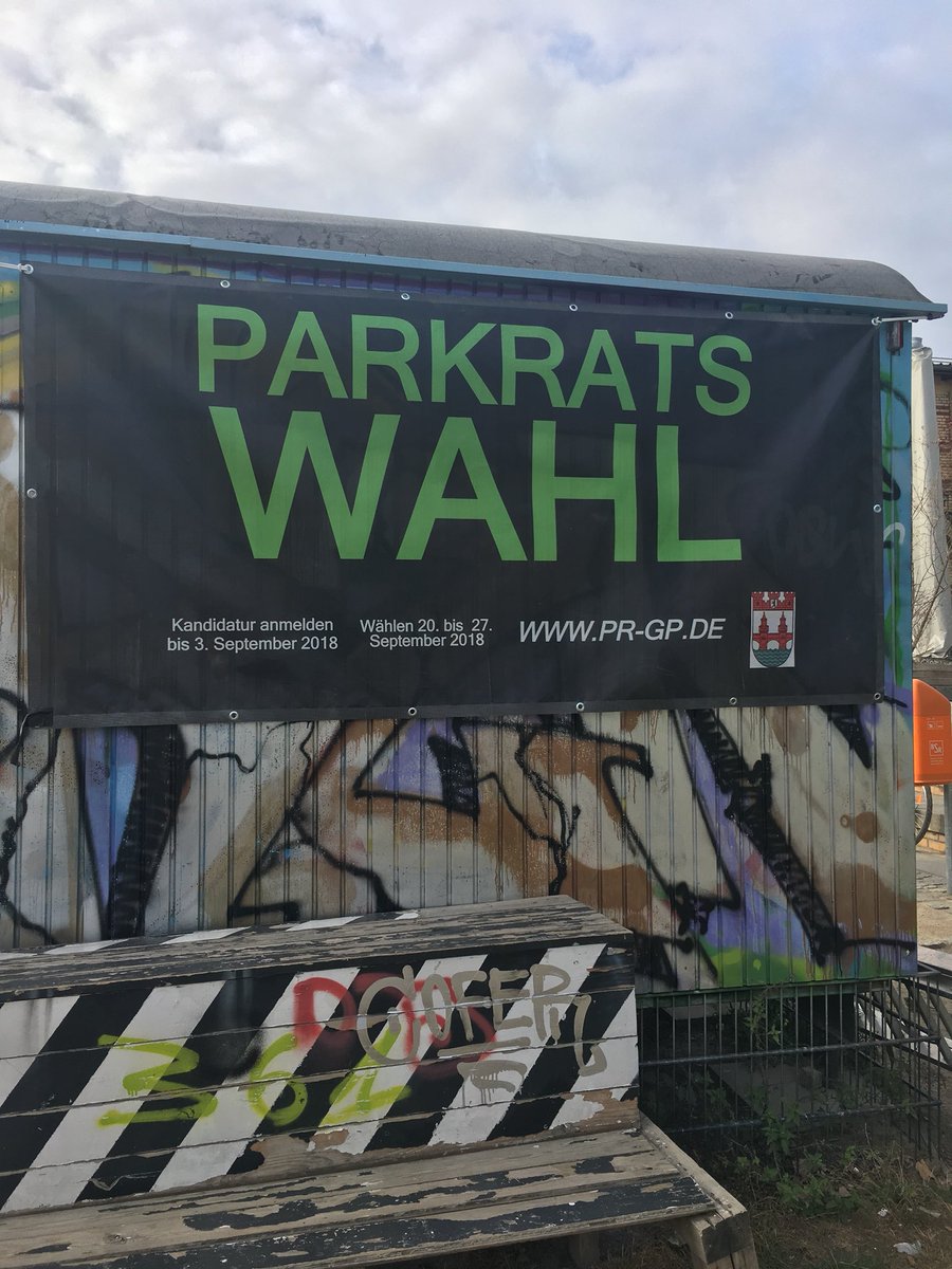 You still have until tomorrow to vote for the future of Görlitzer Park #Demokratie #participative #GörlitzerPark #Kreuzberg #Berlin #ParkearsWahl