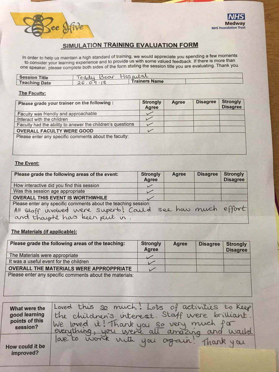 Fantastic feedback from teaching staff <a href="/ByronSchool/">Byron Primary School</a> <a href="/Manisha44769483/">Manisha</a> @TaraR54704426 <a href="/KatieAndCookie/">Katie and Cookie</a> <a href="/felbrokke/">Felicity</a> <a href="/mrmitchell1969/">Martin Mitchell</a> <a href="/BeeHive38452606/">BeeHive Simulation</a> <a href="/Medway_NHS_FT/">Medway NHS Foundation Trust</a>