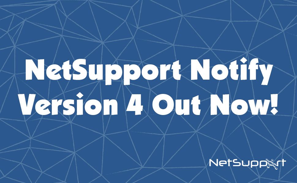 NetSupport_Corp's tweet photo. Have you seen it yet? New #NetSupportNotify v4 is here! Providing #alerting and #messaging across organisations that can't be ignored or saved for later, it's the ideal solution for #communication in #emergency situations. Find out more here https://t.co/3tNVnhBcMF https://t.co/j53lfpwjhm
