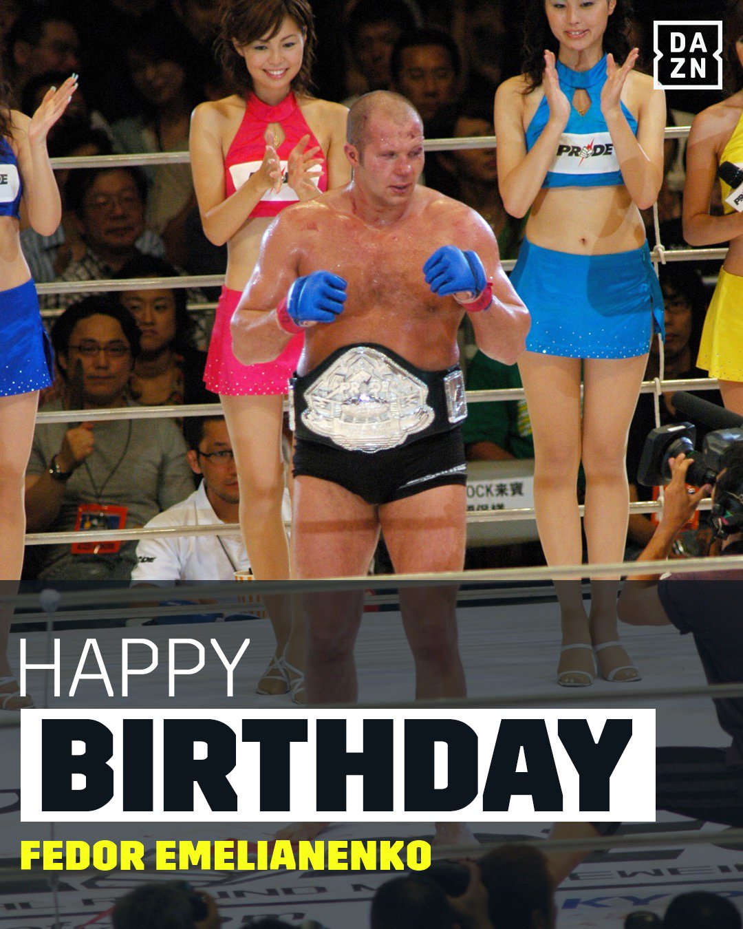 Happy Birthday to The Last Emperor, Fedor Emelianenko   