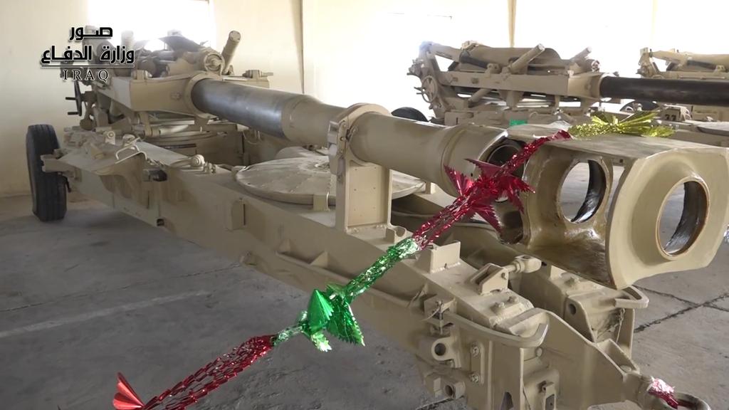 الجيش العراقي يستلم دفعة جديدة من مدافع M198 ، وعجلات FMTV الامريكية DoBv0xAXcAAmxIN