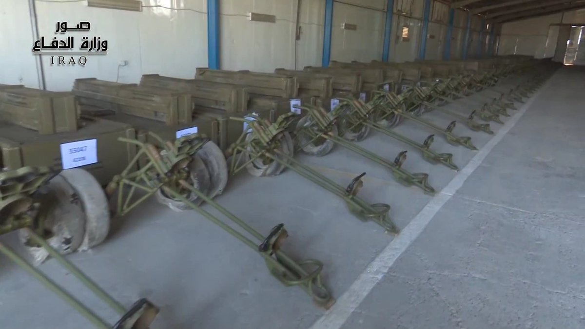 الجيش العراقي يستلم دفعة جديدة من مدافع M198 ، وعجلات FMTV الامريكية DoBv8LVWkAUrjmK