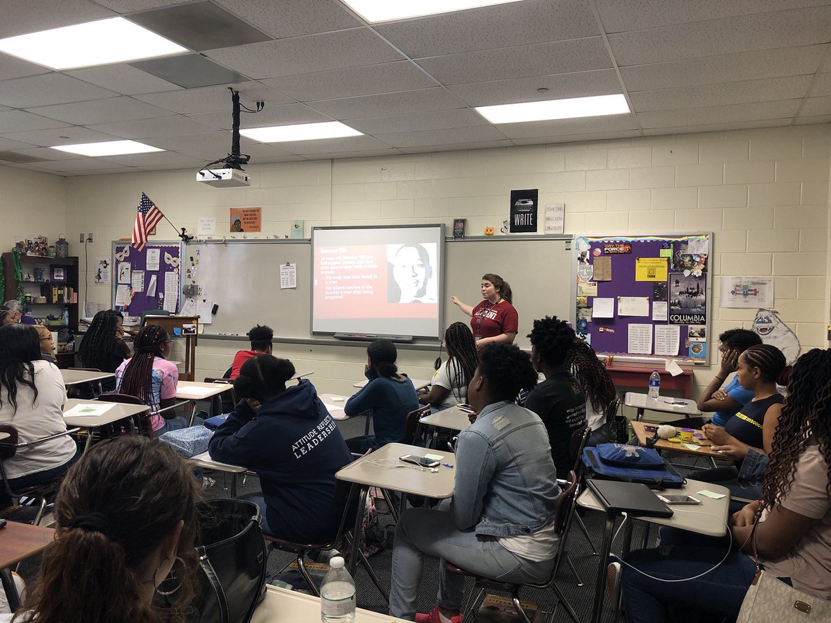 rvhs's tweet photo. RT RT msmullenrvhs: To start the summer reading celebration msphillipsrvhs and I are giving students an overview of racial inequality in the United States to provide historical context for “The Hate U Give” #rvreads2018 https://t.co/6L6SLWv5vU