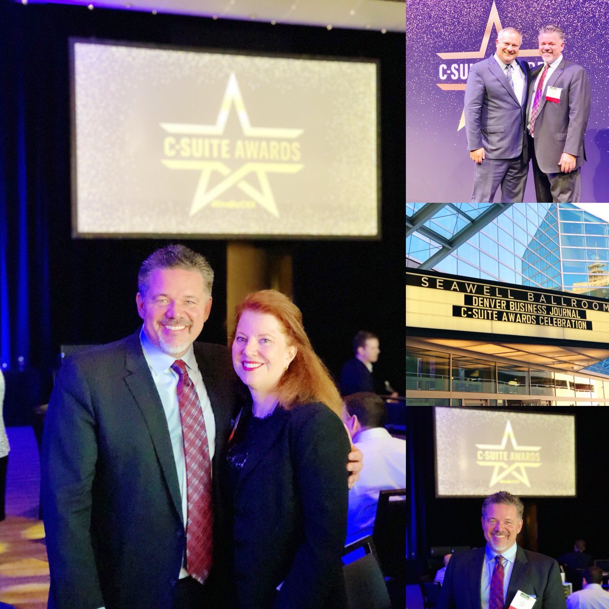 HollonKohtz's tweet photo. Awesome night celebrating @todd_evenson and @MGMA! Thanks for having us @denbizjournal and @pcasillas! #DenBizCXX #csuiteawards #COO https://t.co/qiTKNH9zrL