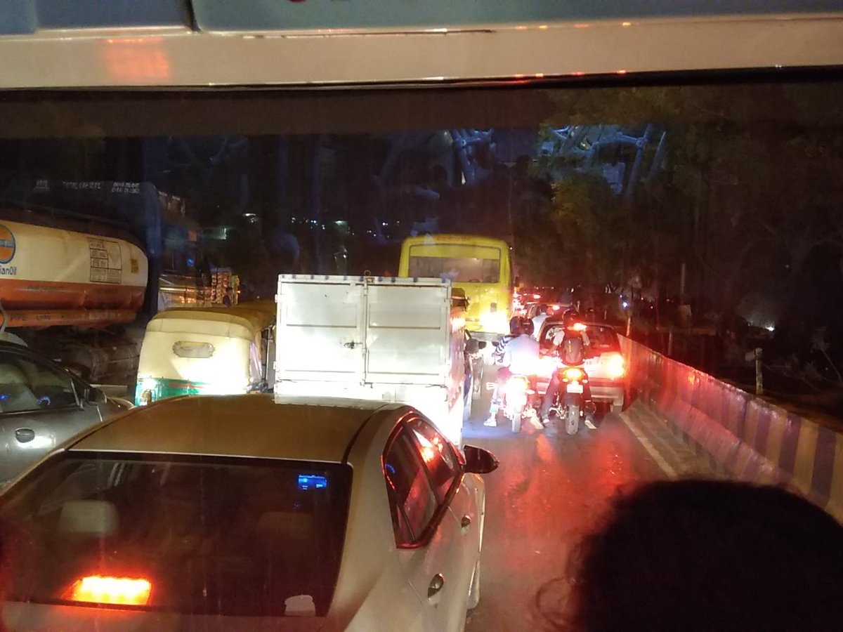 abhi_bereal's tweet photo. @abhaypandey01 @UPPCBLKO @dmgbnagar @sspnoida @noida_authority @noidatraffic @prchandna @snehilsinha27 @htTweets @BJP4UP @praveshNBT @myogiadityanath @pksbjp @HomeDepttUP @shobhitkapoor @NavbharatTimes @abpnewstv Dear sir's the traffic situation on 26th September'2018 Time 8:05. Location Sector-121, Noida. Please help and resolve this daily traffic problem. Day by day the situation going pathetic and worst. Your serious intervention very much needed. https://t.co/kD3own4hqf