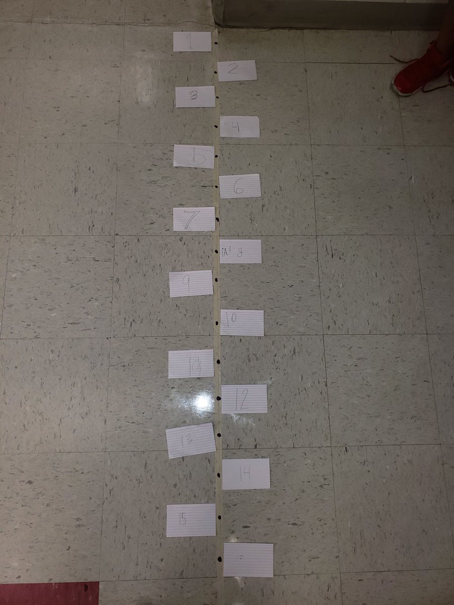 KelsiAllred's tweet photo. I can represent whole numbers in a number line diagram with equally spaced points and represent sums nd differences up to 20!! https://t.co/mU1CDCKCjX