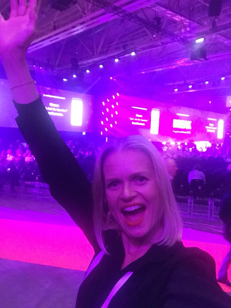 Taking Amy Cuddy inspired #victorypose #powerpose straight to use @NBForum2018 with <a href="/DrumComms/">Drum</a>