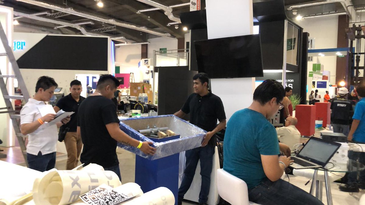 EMR_Auto_Latam's tweet photo. Así nos estamos preparando en el #Stand347 del @CMP2018_oficial para ayudarte a optimizar tu capital y el rendimiento de tu inversión ¡te esperamos! #EmersonEnElCMP #CMP18 https://t.co/D7xxeUj4nr