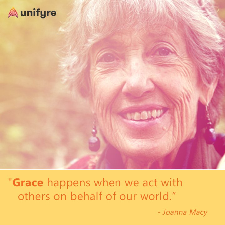 Unifyre's tweet photo. Unity moves in ways that shape our planet, our home.  

#joannamacy #shero #wisdom #compassion#community #world #inspiration#quoteoftheday #quote #influencer #mindful #mindfulliving  #mindfulness #presence #womanpower #changemaker https://t.co/u050qtFt8U