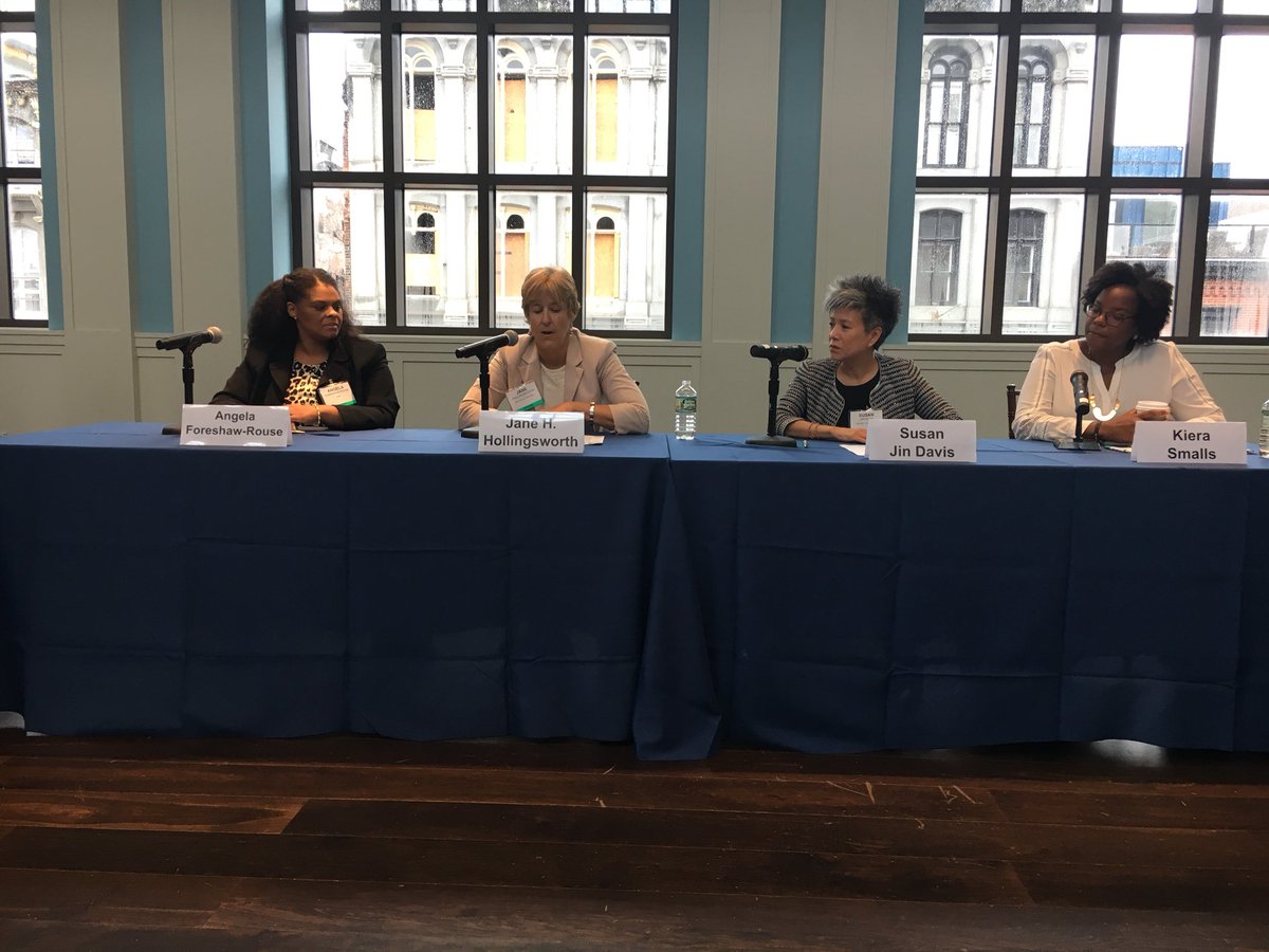 Great, great, great words this morning from @KieraSmalls &amp; Susan.  Proud to be in a room with some awesome women with great perspective..