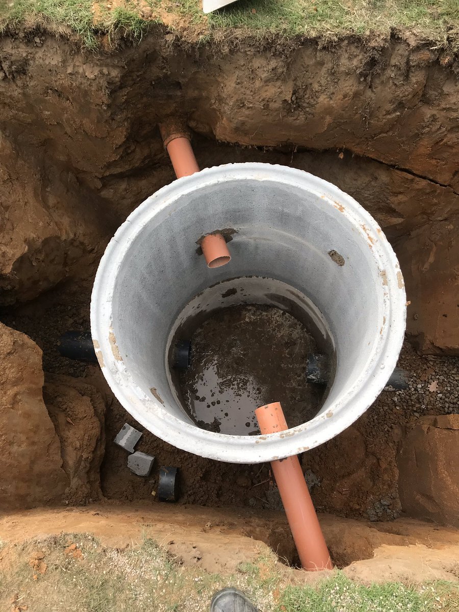 FulfordGreens's tweet photo. Installed a inspection chamber on the 4th hole today. This will make it a lot easier to jet the longest main drain on the course! @Philliskirks https://t.co/FvTjcxdTSr