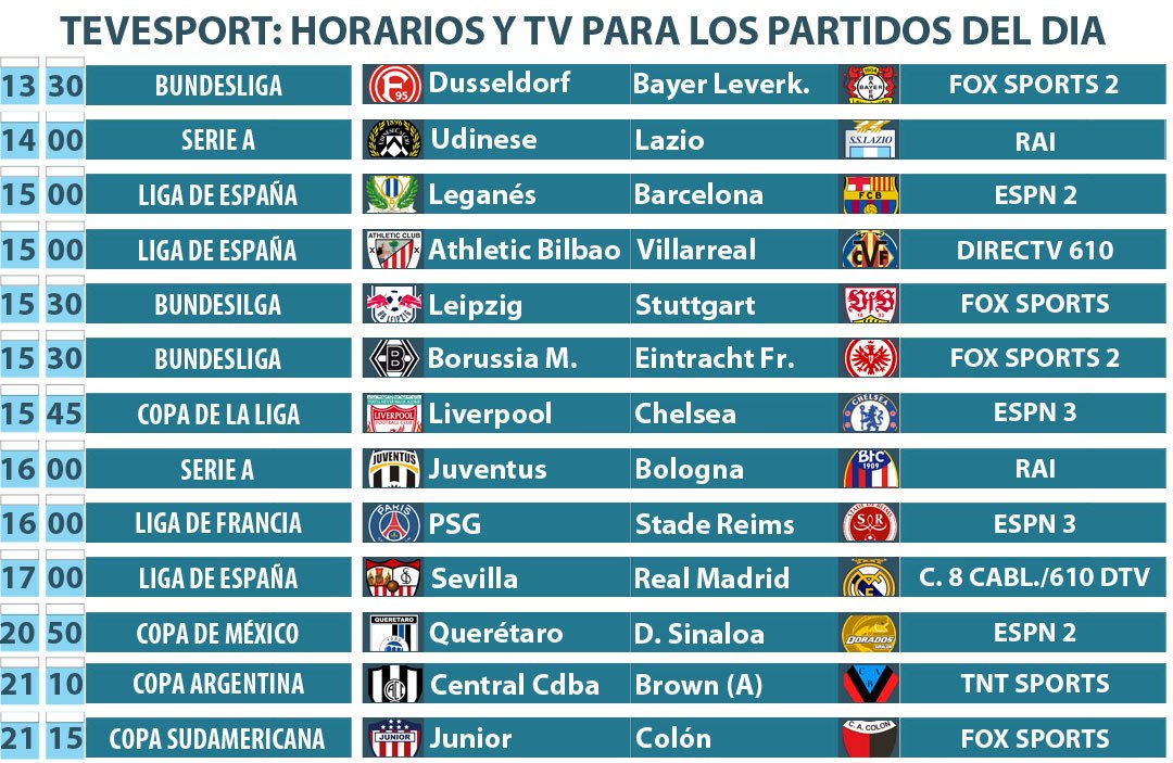 tevesport's tweet photo. La agenda del miércoles, con muchísimo para ver
https://t.co/s2yTrMtXCv https://t.co/I5dwrbQ77A