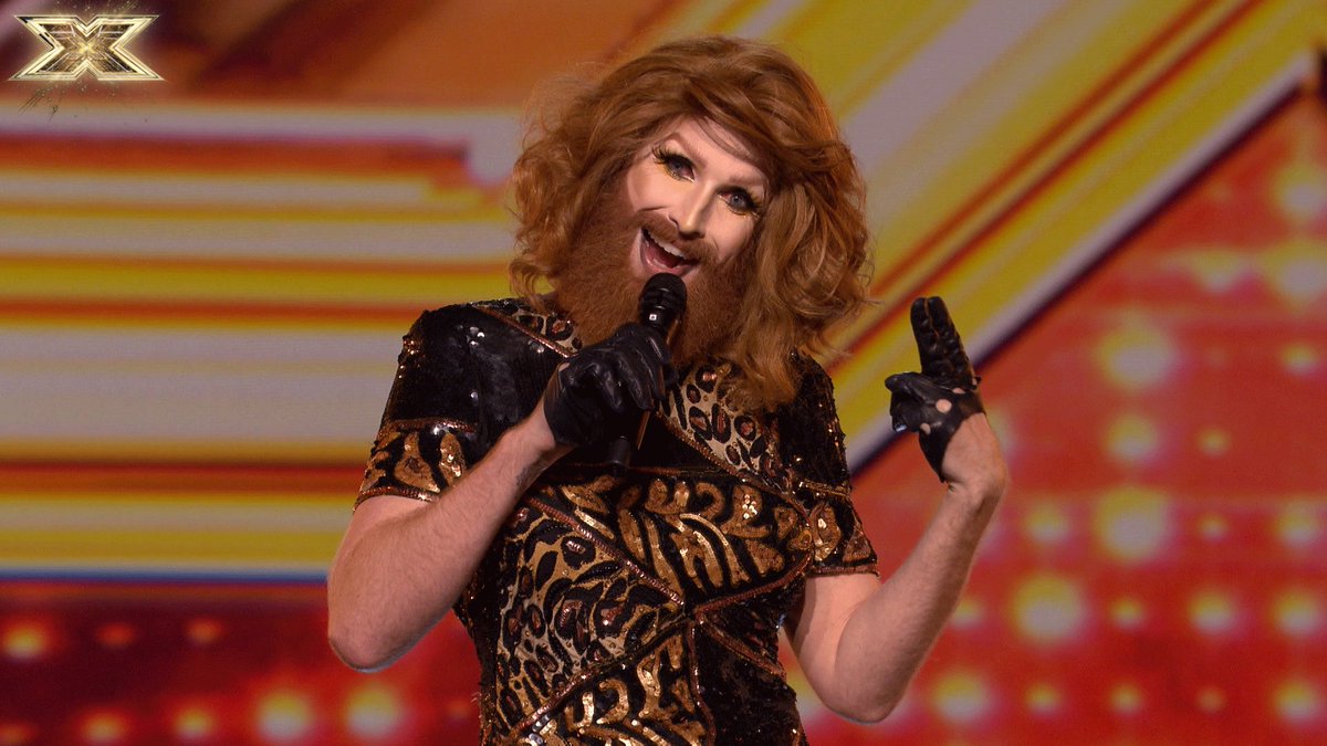 TheXFactor's tweet image. Gingzilla delights the #XFactor Judges with an original version of Seven Nation Army 🙌Rewatch it now: bit.ly/2NCLKPB
