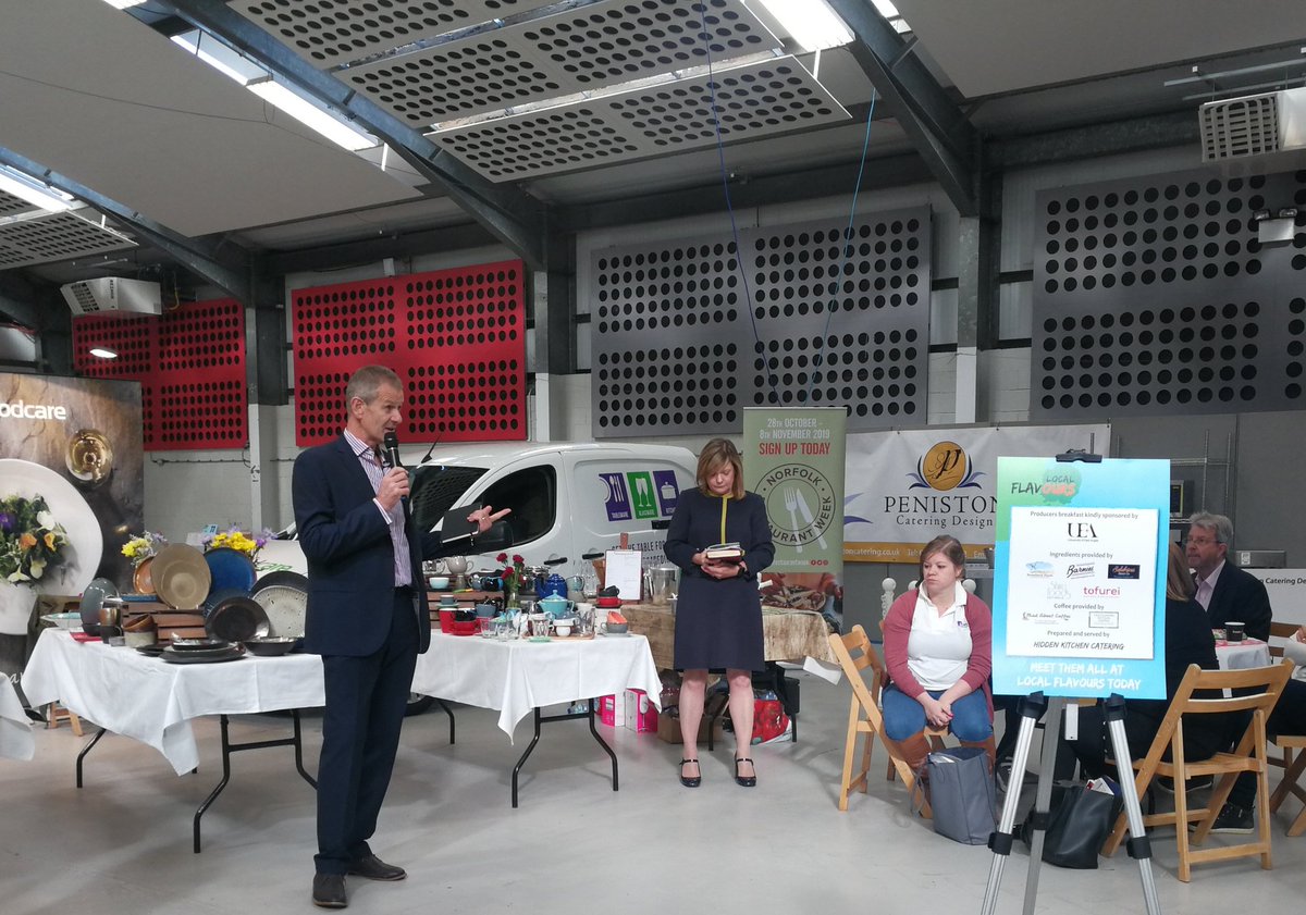 WhoBuysMyFoodUK's tweet photo. Prof Andrew Fearne speaking at this mornings' business breakfast. There is still time to come and see us to find out how we can support your food and drink business #LF18 @LocalFlavours18 @UEAforBusiness @NorwichBSchool @UEAEvents @uea https://t.co/GAm1SUSdwJ