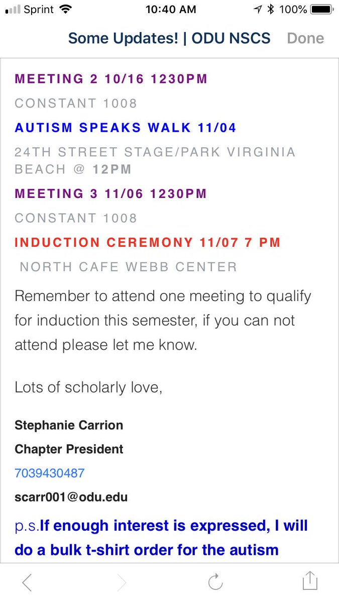 ODUNSCS's tweet photo. Information on the next meeting ,upcoming dates and information for graduates. Please stayed tuned on Facebook and Monarch Link! Have a good day 😁 https://t.co/itzjB3PDzy