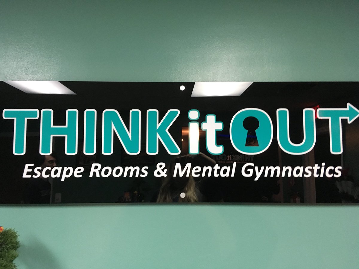 KirkpatrickMgmt's tweet image. Thank you @ThinkItOutEscp for an amazing experience for our team building event! 😁 we had a blast!! #TeamKMC #ThinkItOut