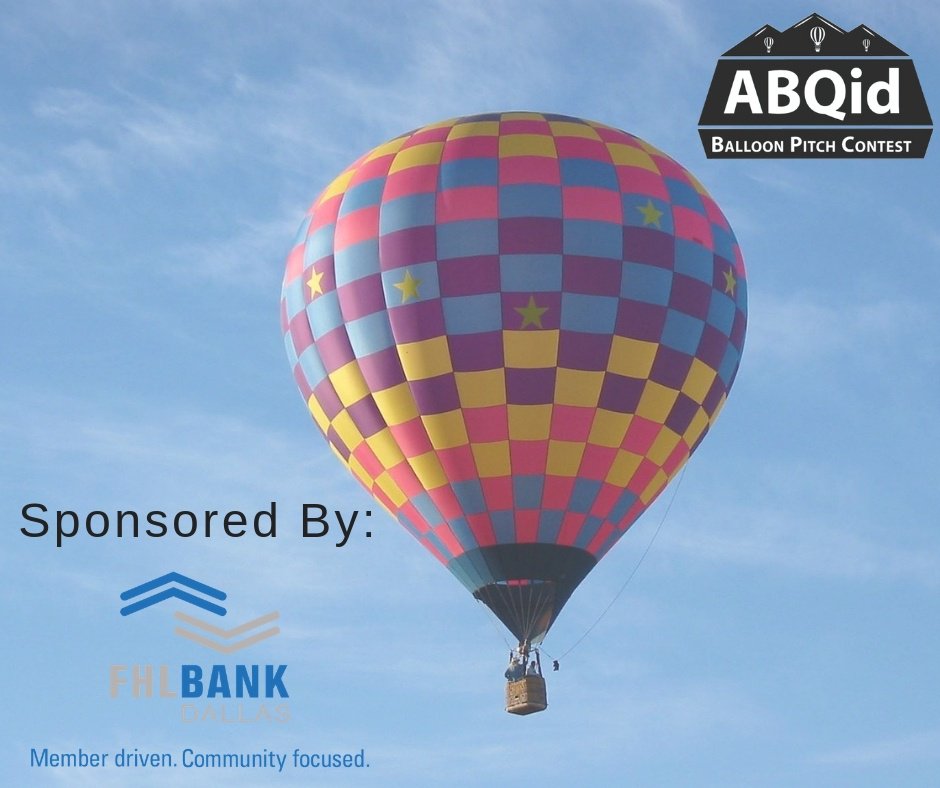 goABQid's tweet photo. We're teaming up with sponsors like @MerrillLynch, Leverage Point and FHL Bank to make the first ever #BalloonPitch on October 4th and 5th. #ABQid #Startup #ElevateYourPitch #RiseAboveTheRest https://t.co/gPXAqytPkw
