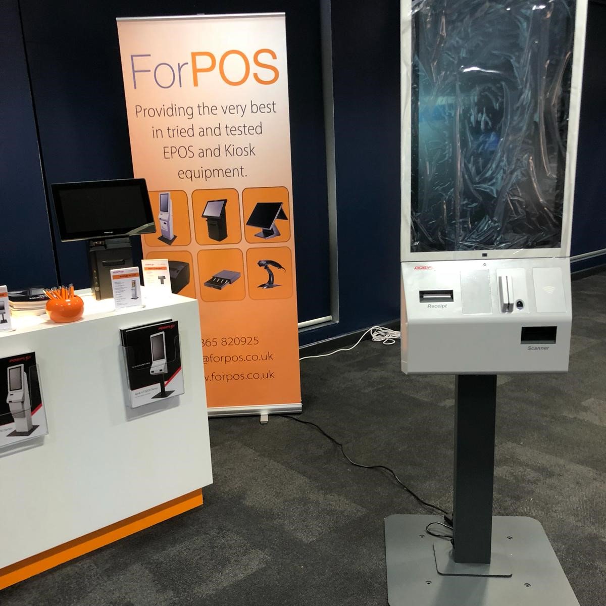 ForPOS_Ltd's tweet photo. The stand is taking shape for #kiosksummit2018
Come and see us on Stand 7 @kiosk_summit tomorrow.
#kiosk #selfservice #kiosksummit #forpos #epos https://t.co/IccgmXOYzs