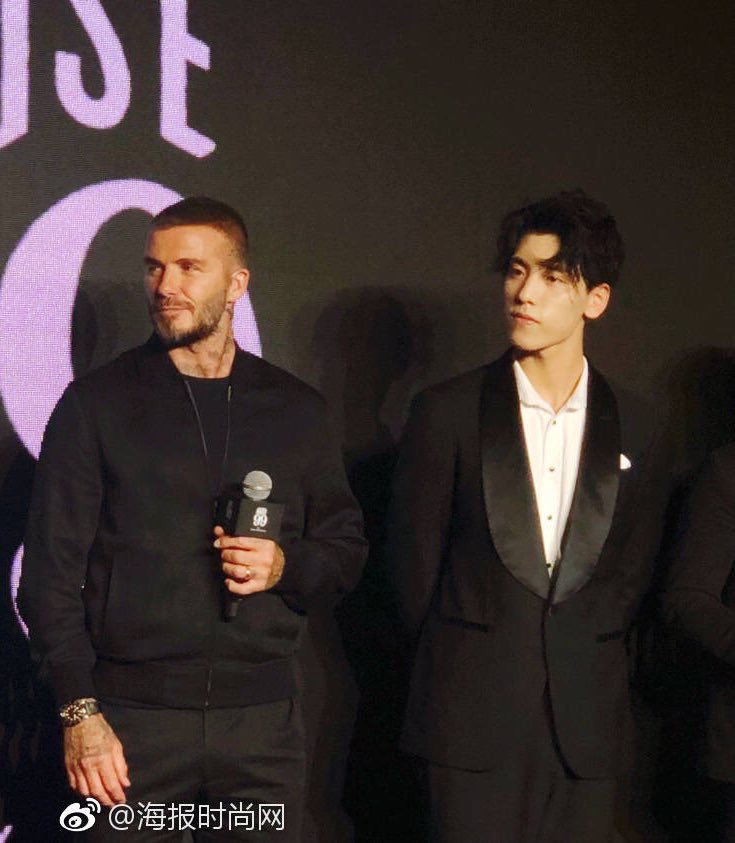 dearohtani's tweet photo. A WHOLE WANG ZIYI WITH A WHOLE DAVID BECKHAM https://t.co/J8QyOx6jTx