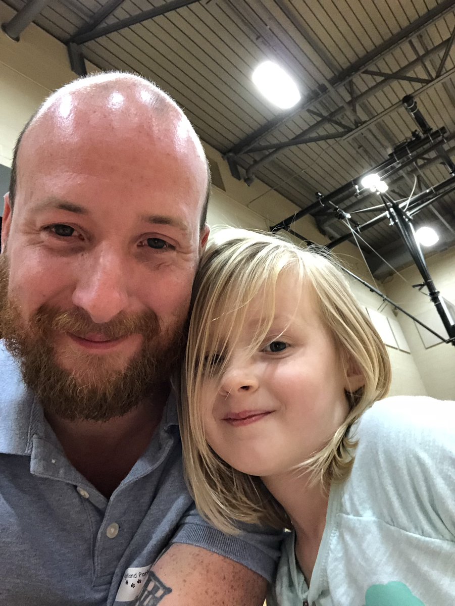 Bring your parents to P.E. day was so much fun! So glad I had the chance to experience a day of P.E. with my princess! #ParentsLovePE