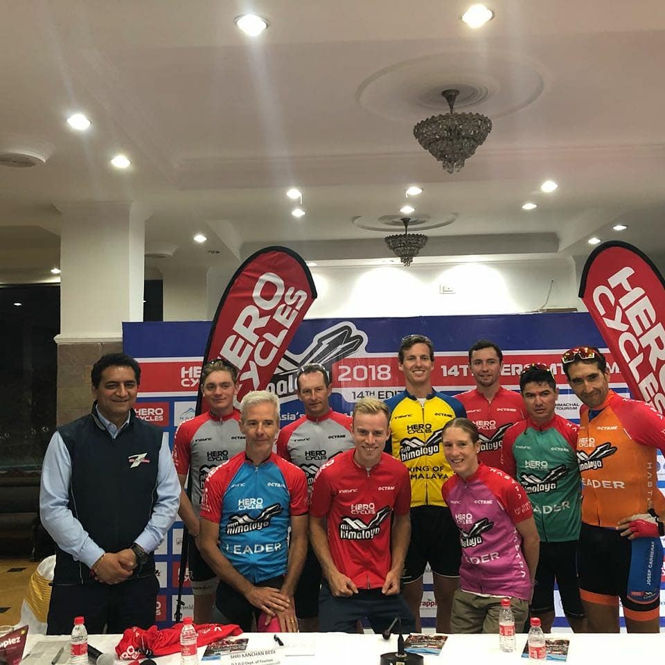 Hero_Cycles's tweet photo. Get yours jerseys out to cheer for your favorite rider/team of #HeroMTBHimalaya as they start to pedal in one of the toughest MTB race from 28 Sep 2018. Tune in here for all action updates.

#HeroCycles #Cycle #MTB #Insyncbikes #HeroActionTeam https://t.co/zG0ILDEftN