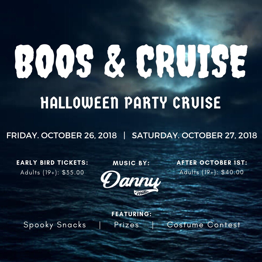 HamHarbourqueen's tweet photo. ‼️ EARLY BIRD TICKETS ‼️ Purchase your early bird tickets while you still can! After October 1st, tickets to our Great Gatsby and Halloween cruise are back to regular price 😱 #HamOnt Visit: https://t.co/Jk74ZQK0hT for your early bird tickets! https://t.co/HFX5BmjXDo