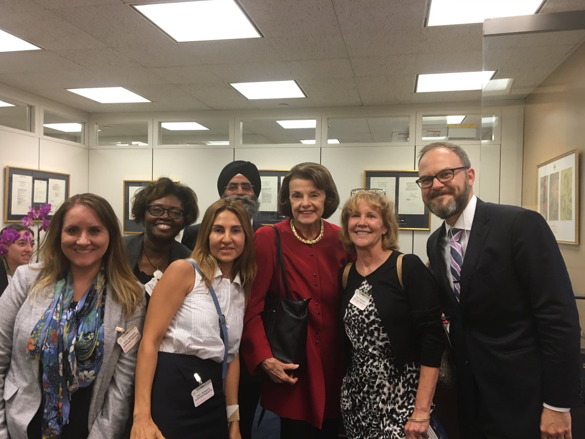 LACitySAN's tweet photo. Wonderful to see @SenFeinstein supporting #brownfields in Washington, DC!

#revitilization #community #environmentaljustice #cleanup #brownfieldleaders @LandRecycling #redevelopment @NALGEP @epa #BrownfieldsLA https://t.co/4NG3knZ3Qu