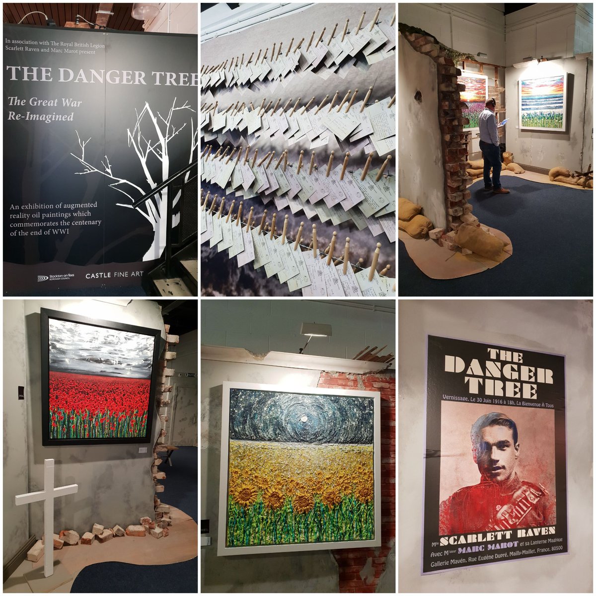 MissEmily_B's tweet photo. Deeply moved by experiencing augmented reality #art exhibition the #DangerTree by @Scarlett__Raven and @marcmarot59. Poignant and powerful. RIP George Hunter - 1246. Don't miss it, it's open until this Saturday 29th. Thank you @SBCforbusiness @Jo_Fryett https://t.co/mTHV2L8eQz https://t.co/AoSaxmfXEs