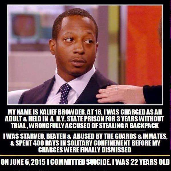 #IstandwithKalief #JusticeForKaliefBrowder #JusticeForVenidaBrowder ❤️